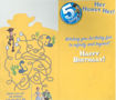 Picture of HEY HOWDY HEY 5 TODAY - TOY STORY BIRTHDAY CARD WITH BADGE